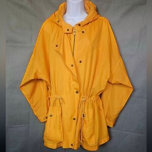 Vintage KRIZIA Orange Satin nylon Winbreaker Jacket